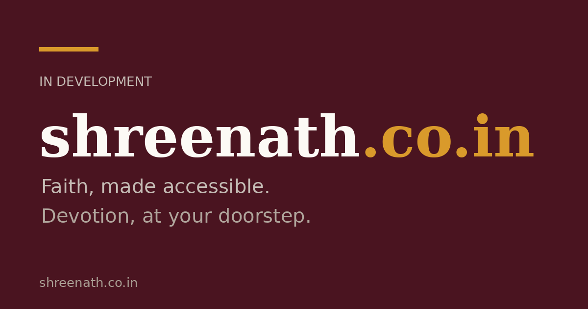 Link preview image for shreenath.co.in